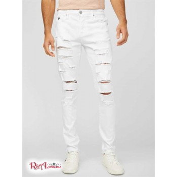 Чоловічі Джинси (Rowan Destroyed Modern Skinny Jeans) 63810-01 Білий