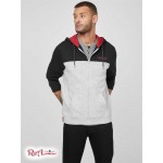 Мужское Худи GUESS Factory (Ballen Hoodie) 58300-01 Светлый Melange Серый