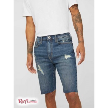 Чоловічі Шорти (Clarke Straight Denim Shorts) 58430-01 Темний Destroy WПопелясто-Сірий
