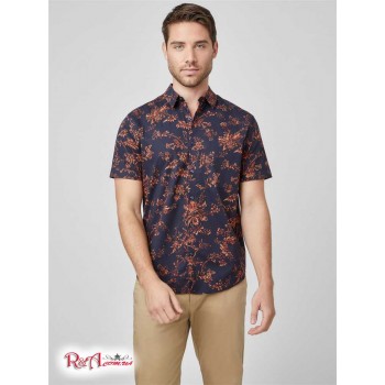 Чоловіча Сорочка (Kenny Printed Shirt) 58190-01 Silk Синій