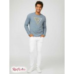 Чоловічий Crewneck GUESS Factory (Nicky Logo Crewneck) 58090-01 Asteroid Синій
