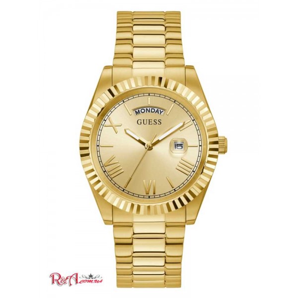 Мужские Часы GUESS (Gold-Tone Analog Watch) 60070-01 Multi
