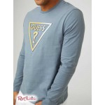 Чоловічий Crewneck GUESS Factory (Nicky Logo Crewneck) 58090-01 Asteroid Синій