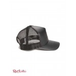Мужская Шляпа GUESS (Faux-Leather Trucker Hat) 60150-01 Черный