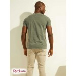 Чоловіча Футболка GUESS (Eli Washed Tee) 64770-01 Jungle Зеленийs Мульті