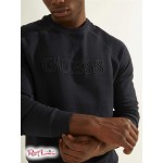 Чоловічий Світшот GUESS (Eco Aldwin Logo Crew Sweatshirt) 58550-01 Deep Marine