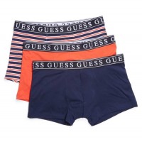 Чоловічі Труси (Boxer Trunks Set) 37020-01 Синій And Білий Stripes