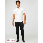 Чоловіча Сорочка GUESS Factory (Jonathan Geometric Shirt) 58050-01 Чистий Білий