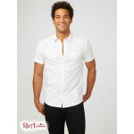 Чоловіча Сорочка GUESS Factory (Jonathan Geometric Shirt) 58050-01 Чистий Білий