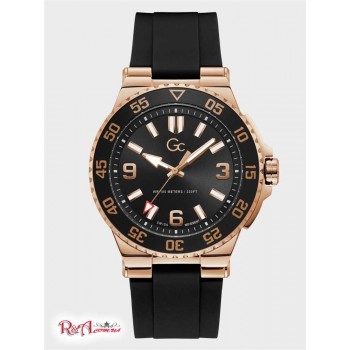Чоловічий Годинник (Gc Black and Rose Gold-Tone Watch) 58590-01