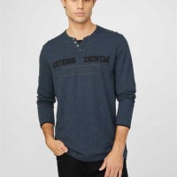 Мужское Хенли (Smithers Marled Henley) 58110-01 Officer Синий Mulit