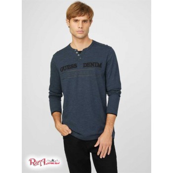 Чоловіча Хенлі (Smithers Marled Henley) 58110-01 Officer Синій Mulit