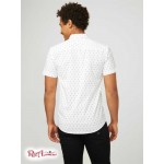 Чоловіча Сорочка GUESS Factory (Jonathan Geometric Shirt) 58050-01 Чистий Білий