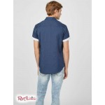 Мужская Рубашка GUESS Factory (Angel Dobby Shirt) 58410-01 Silk Синий