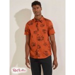 Чоловіча Сорочка GUESS (Luxe Floral Shirt) 59560-01 Vinyl Album Print Чоловіча Сорочка GUESS (Luxe Floral Shirt) 59560-01 Vinyl Album Print