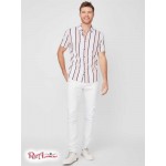 Чоловіча Сорочка GUESS Factory (Jarius Striped Shirt) 57990-01 DimТроянда
