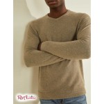 Мужской Свитер GUESS (Esmere Wool-Blend V-Neck Sweater) 59490-01 Desert Зеленый