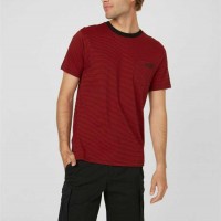 Чоловіча Футболка (Dev Striped Crew Tee) 53620-01 Varsity Червоний Мульті