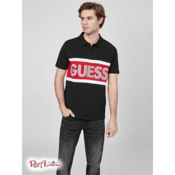 Чоловіче Поло (Francis Logo Polo) 64180-01 Jet Black