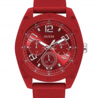 Мужские Часы (Red and Silver-Tone Multifunction Watch) 41371-01 Красный