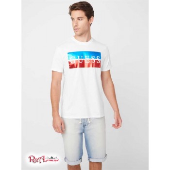 Чоловіча Футболка (Kasey Foil Logo Tee) 37321-01 Чистий Білий