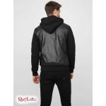 Чоловічий Бомбер GUESS Factory (Grant Faux-Leather Bomber) 63761-01 Jet Black Чоловічий Бомбер GUESS Factory (Grant Faux-Leather Bomber) 63761-01 Jet Black
