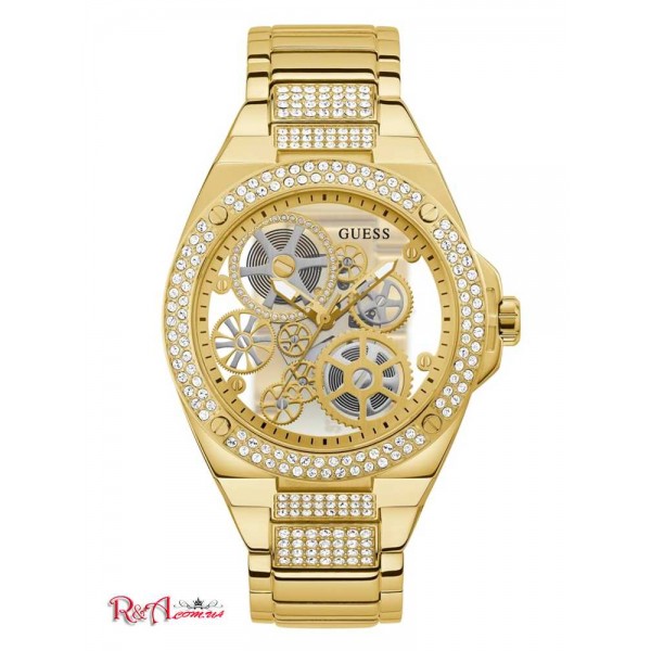 Мужские Часы GUESS (Gold-Tone Exposed Dial Analog Watch) 64831-01 Multi Мужские Часы GUESS (Gold-Tone Exposed Dial Analog Watch) 64831-01 Multi