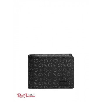 Чоловічий Гаманець (Carter Logo Bifold Wallet) 64091-01 Чорний