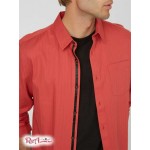 Чоловіча Сорочка GUESS Factory (Karter Dobby Shirt) 58021-01 Mineral Червоний