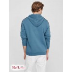 Мужское Худи GUESS Factory (Lark Logo Hoodie) 63881-01 Синий Grotto