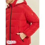 Чоловічий Пуховик GUESS (Hooded Nylon Puffer) 59531-01 Chili Red Чоловічий Пуховик GUESS (Hooded Nylon Puffer) 59531-01 Chili Red