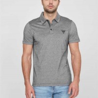 Чоловіче Поло (Parker Marled Polo) 63851-01 Jet Black Multi
