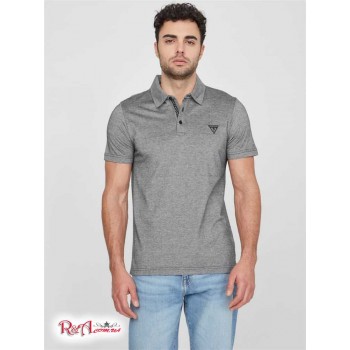 Чоловіче Поло (Parker Marled Polo) 63851-01 Jet Black Multi