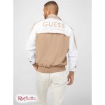 Мужская Ветровка GUESS Factory (Malek Color-Blocked Windbreaker) 63821-01 Shiitake Коричневый