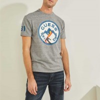 Чоловіча Футболка (Mountian Ski Tee) 64681-01 Хізер Сірий