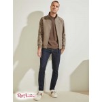 Чоловічий Бомбер GUESS (Amos Bomber Jacket) 59111-01 Коричневий Out Чорний In Combo Чоловічий Бомбер GUESS (Amos Bomber Jacket) 59111-01 Коричневий Out Чорний In Combo