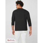 Чоловічий Crewneck GUESS Factory (Nicky Logo Crewneck) 58091-01 Реактивний Чорний