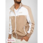 Мужская Ветровка GUESS Factory (Malek Color-Blocked Windbreaker) 63821-01 Shiitake Коричневый