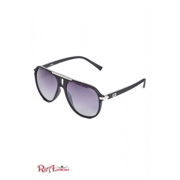 Чоловічі Сонцезахисні Окуляри (Logo Matte Aviator Sunglasses) 64051-01 Чорний