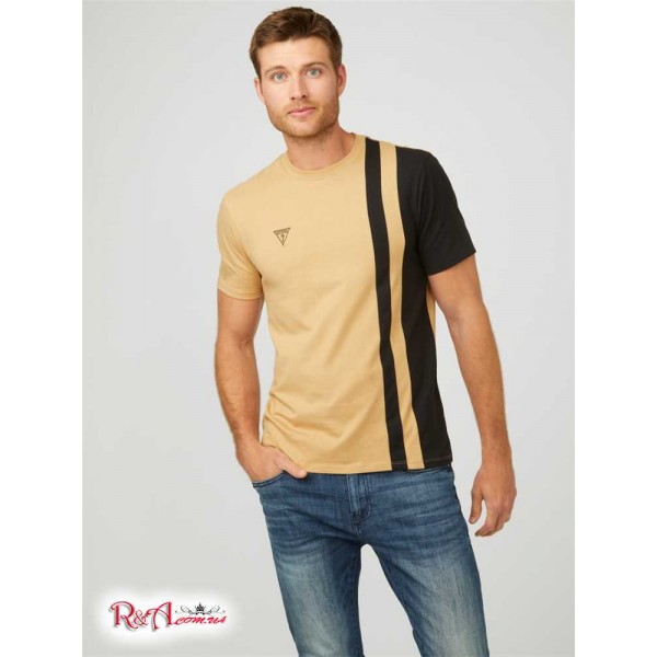 Чоловіча Футболка GUESS Factory (Jervins Logo Tee) 63771-01 Підсмажена Taupe