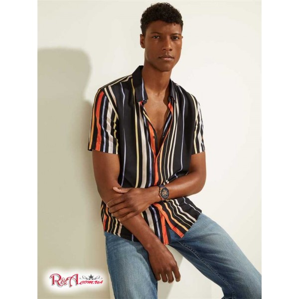 Чоловіча Сорочка GUESS (Hampton Striped Shirt) 55831-01 Hampton Stripe Друк