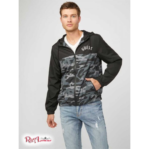 Чоловіча Куртка GUESS Factory (Oda Camo Color-Block Jacket) 58421-01 Jet Black Multi Чоловіча Куртка GUESS Factory (Oda Camo Color-Block Jacket) 58421-01 Jet Black Multi