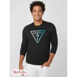 Чоловічий Crewneck GUESS Factory (Nicky Logo Crewneck) 58091-01 Реактивний Чорний