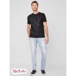 Мужская Футболка GUESS Factory (Flynn Logo Tee) 53701-01 Jet Black