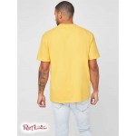 Мужская Футболка GUESS Factory (Harvey Embroidered Logo Tee) 53811-01 Mellow Sun