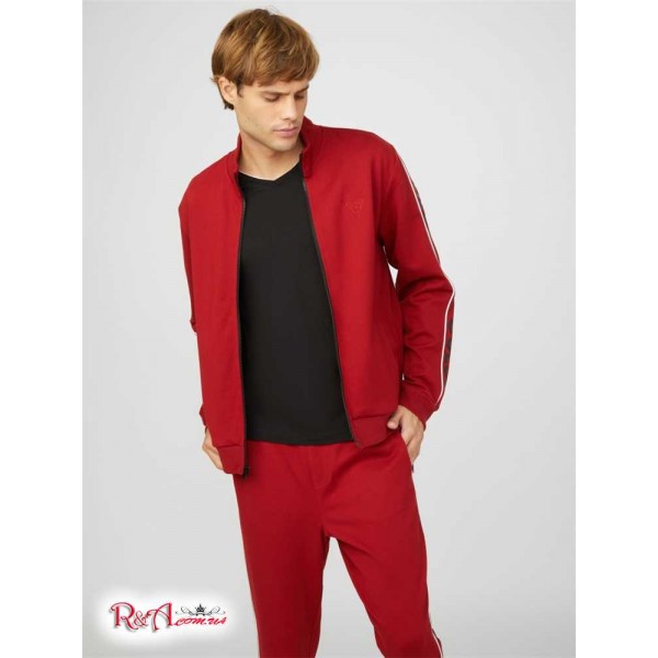 Мужская Куртка GUESS Factory (Dawson Logo Track Jacket) 58131-01 Красный Noir