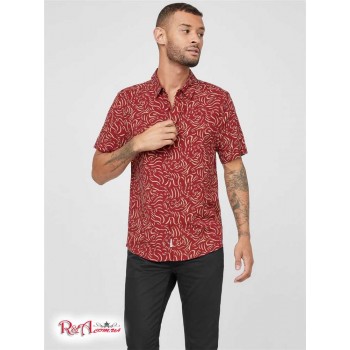 Чоловіча Сорочка (Regan Printed Shirt) 58441-01 Beet Juice Червоний