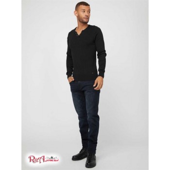 Чоловічий Светр (Sean Slit Sweater Tee) 58321-01 Реактивний Чорний