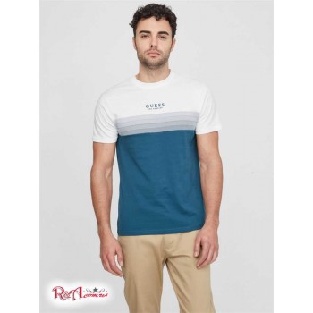 Чоловіча Футболка (Rami Color-Blocked Tee) 63871-01 Ocean Dive