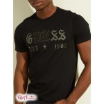 Чоловіча Футболка GUESS (Gothic Logo Tee) 64721-01 Jet Black